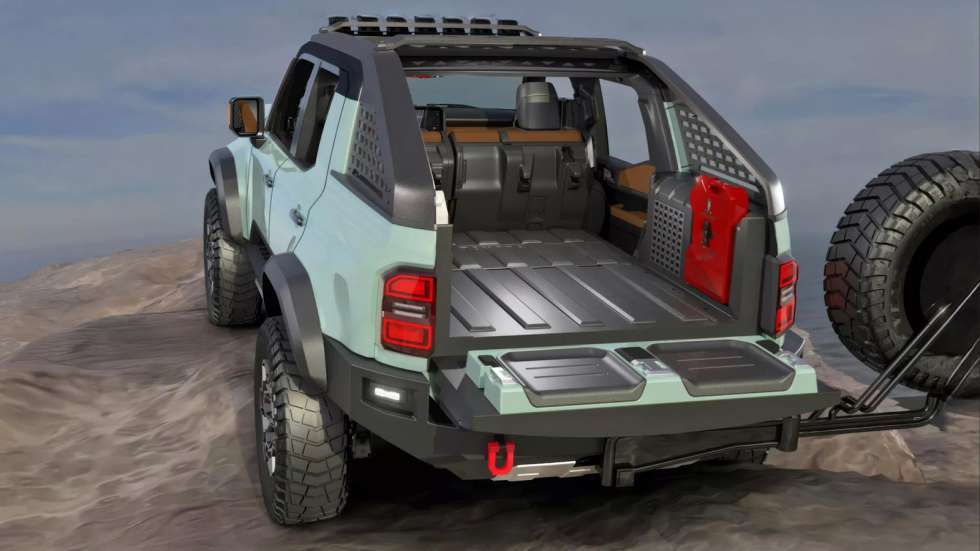 Η Toyota έκανε το Land Cruiser σκληροτράχηλο off-road Pick-up 